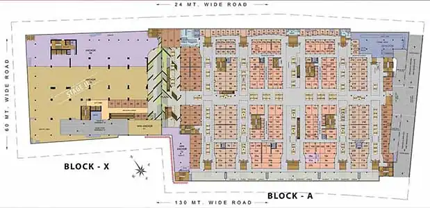Gaur World Smartstreet Floor Plan